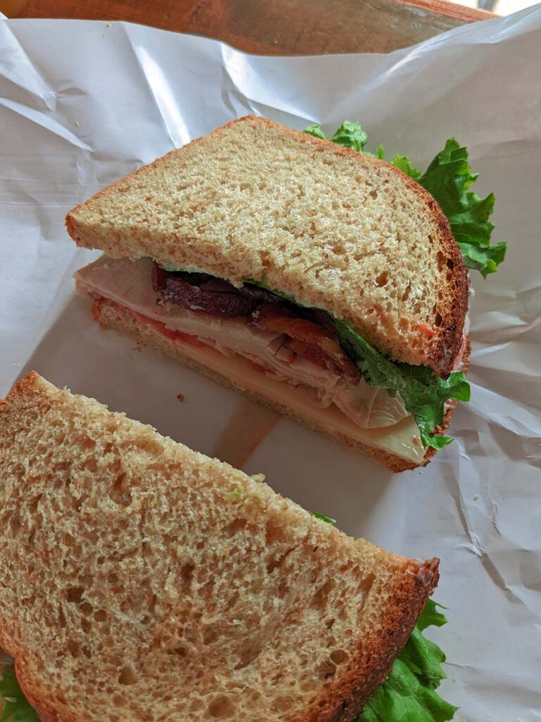 Worden's TBLT Sandwich